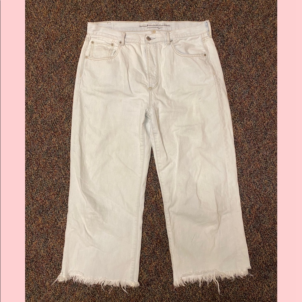 American Eagle, Wide-Leg, Light Wash Jeans